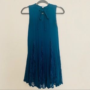 Teal Lace Dress•Xhilaration